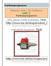 Partnerprogramm-Box mit Arikelbild
