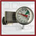 Analog Thermometer fr Espresso- und Milchschaumtemperatur