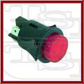 Druckschalter rund 2 Schlie�er rot beleuchtet � 25mm